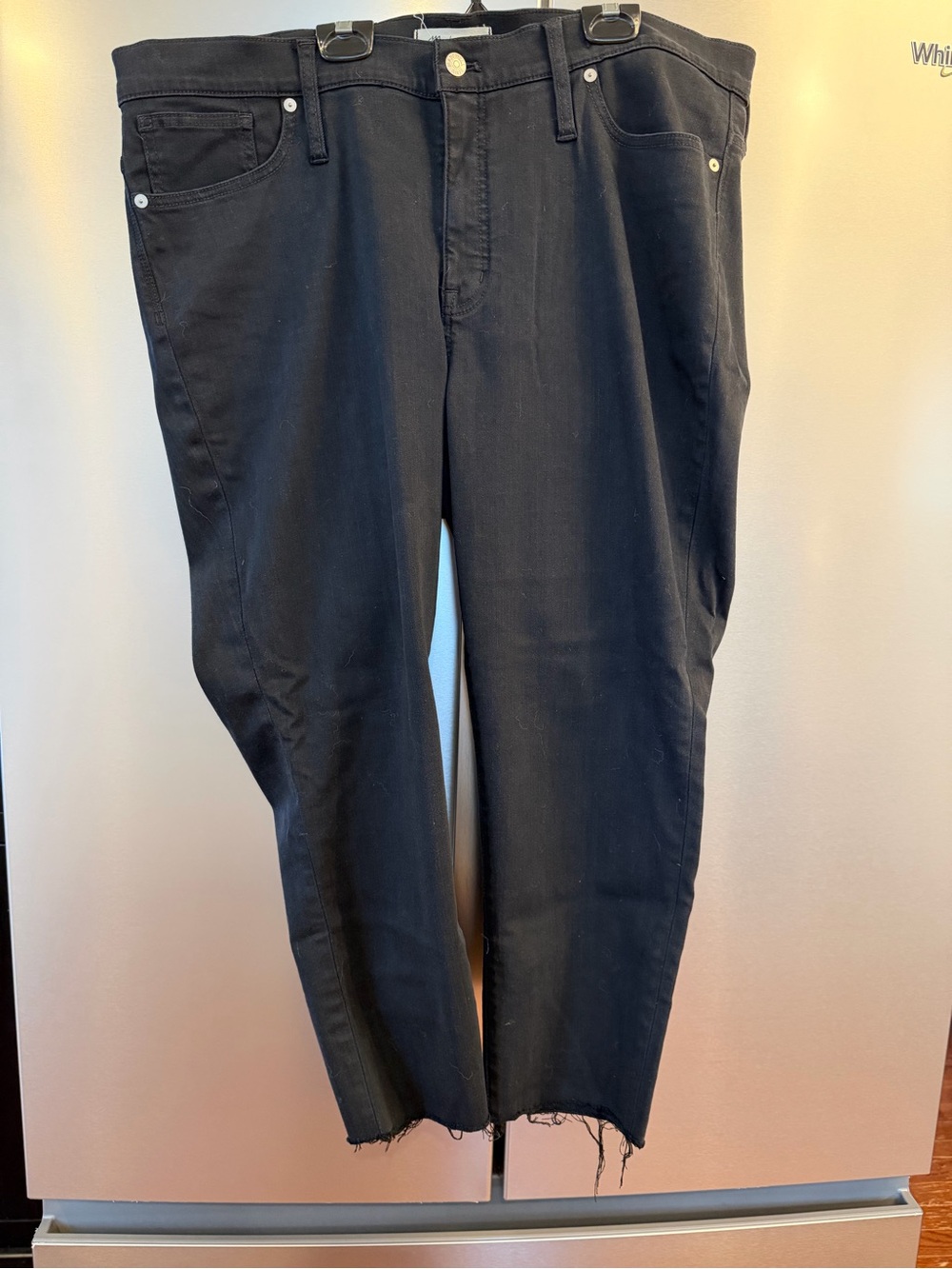 Madewell High Rise Skinny Jean in Black